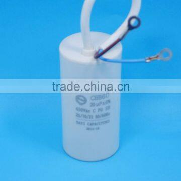 20 UF AC Motor Run Capacitor, water pump capacitor,CBB60