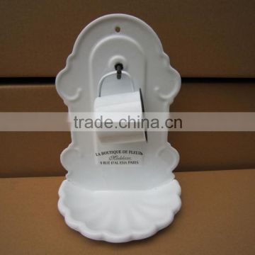 New design enamel metal cup soap holder