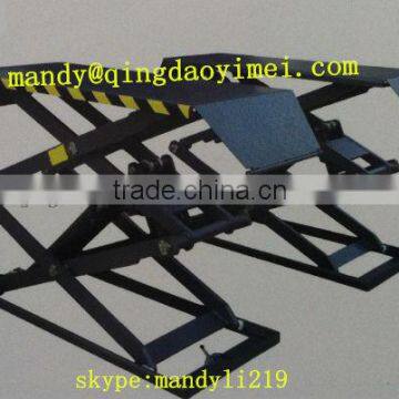 Ultra-thin small platform scissor lift