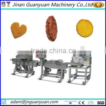 Stainless steel patty making burger equipment/chicken burger machine