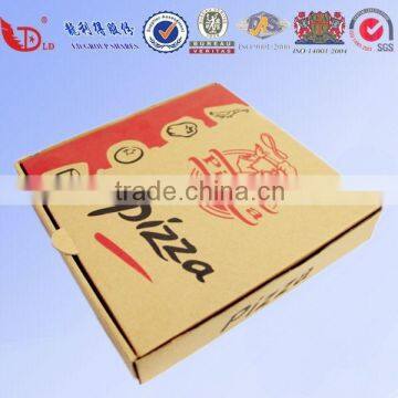custom logo printed kraft paper box,pizza box food packaging