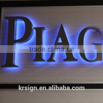 LED Backlit Stainless Steel Letter Sign 3D Letter Signs Quality Choice photo-3