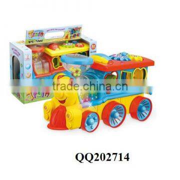 Lovely baby B/O building block train