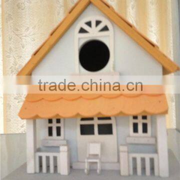 New arrival Refreshing handmade nature wooden birdhouse pass FSC test