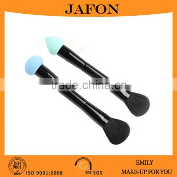 Hot dual sided makeup sponge welcome customized label printing