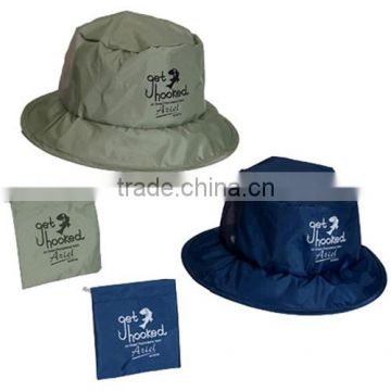 Solid Color Fisher Hat, Nylon Bucket Hat