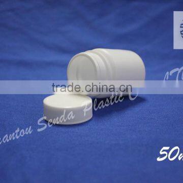 plastic tablet bottle 50ml, Pharmaceutical Industrial Use and Matte Surface Handling Tablet Bottles