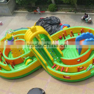 kids inflatable fun city obstacle course equipment/ inflatable obstacle course for sale