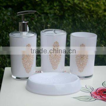 Plastic Bathroom Set