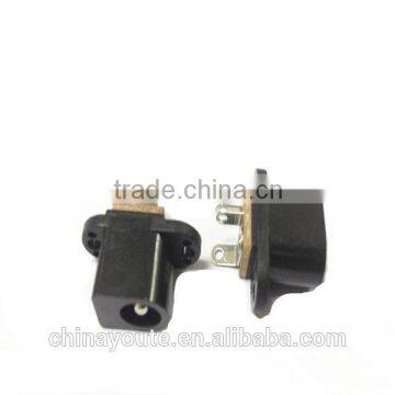 3 pin male 180degree 2.5 DC power jack for audio