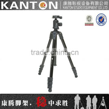 Lightweight Aluminum Ball Head Digital Camera Tripod For Travelling