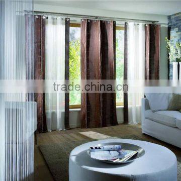 New fashion pleated turkish curtain double curtain rod string curtain