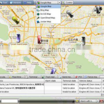 surveillance system gps tracker with camera SOS alarm