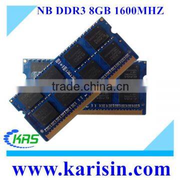 Full compatible lifetime warranty ddr3 8gb mini computer ram for laptop