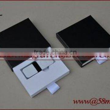 Wholesale Fabric Linen USB Drive Gift Boxes Wedding Package USB Box photo-4