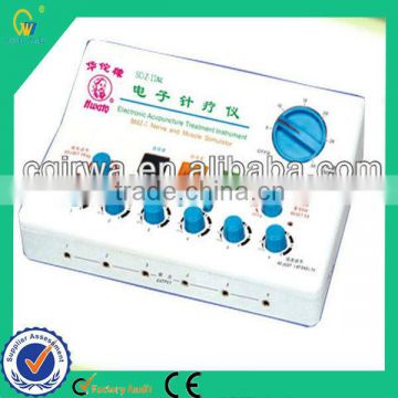 with CE and FDA Portable 6 Channel Electronic Pulse Massager Acupuncture Stimulators Machine