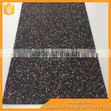 Soft Rubber Flooring Roll for Gym and Gym Noise Reduction Rubber Flooring Rubber Floor Mat Roll