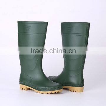 Factory Price Green Pvc Rain Boots Without Steel Toe, Cheap Plastic Pvc Rain Boots photo-4