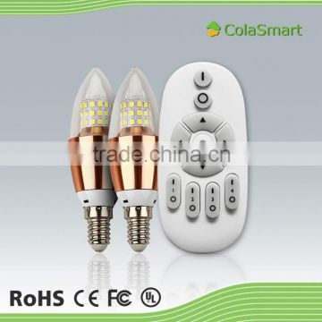 Colasmart CS-LGCD-4W-14SPR A19 E27 Phone Control Smart Led Downlight Bulb with Remote Control