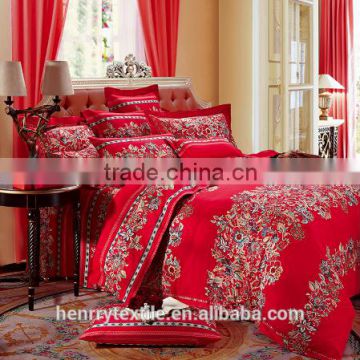 chinese wedding bedding set 4pcs cotton bedding sets