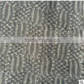 Wholesale TR jacquard Single jersey coarse needle knitting fabric