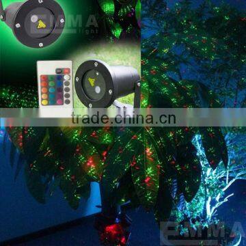 Remote RGB Latest Laser Light Outdoor Waterproof Laser Garden Party Projector Landscape decorative Lights Show