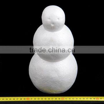 270mm Polystyrene Snowman Model