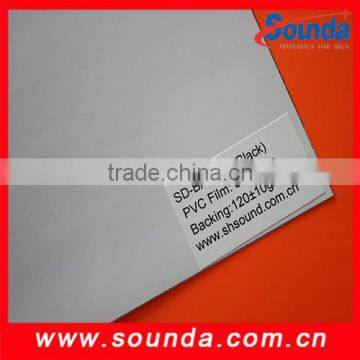 Hot sale in china Black Self Adhesive Vinyl