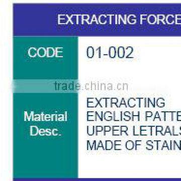 extracting forceps english patern fig 2, dental instruments, dental lab instruments