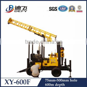 used 600m truck mounted water well drilling rig for sale