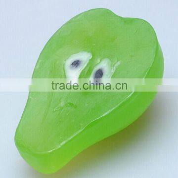 Factory Low Price Pear Shaped Handmade Solid Form Cheap Bath Soap