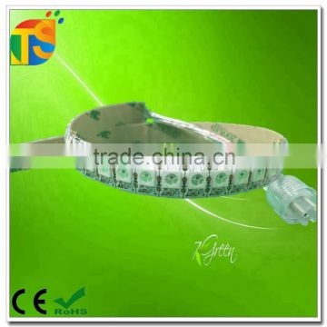 Emitting color ws2812b rgb led strip light 144led ip65 dc5v