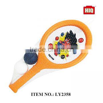 High quality plastic outdoor sport toys and games tennis racket in good quality