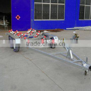 heavy duty tandem hydraulic brake boat trailer