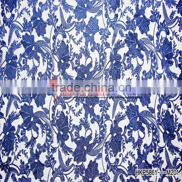 Embroidered Technics And 100% Polyester Material wholesale Flat fabrics