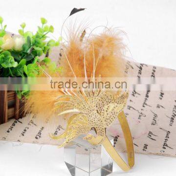 Luxury hair accessory for women wedding rhinestone phoenixlegend bird hairband