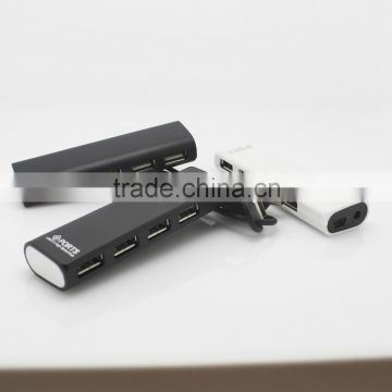 4 ports usb 2.0 hub harmonica design