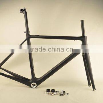 Professional factory supplier 100% T700 DI2 style oem carbon road bike frames in hot saling