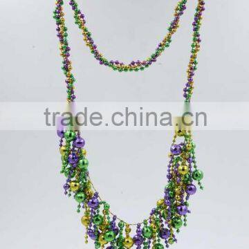 carnival party Bead chain necklace african big beads jewelry set