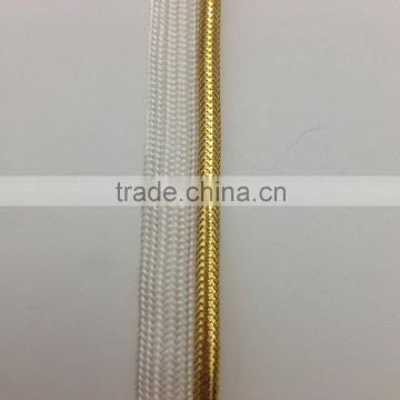 high tenacity polyester metallic gold bias tape