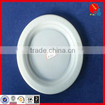 Round White PP lunch Food tray