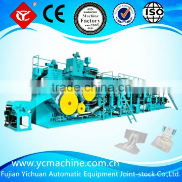 full automatic CE certificate machines to make adult diapers