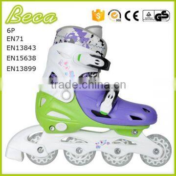 manufacturer sales 64mm pvc wheel flashing kids roller skate