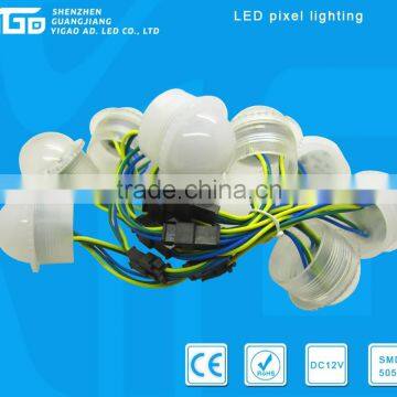 led pixel point light dc12v /waterproof led pixel for outdoor advertising