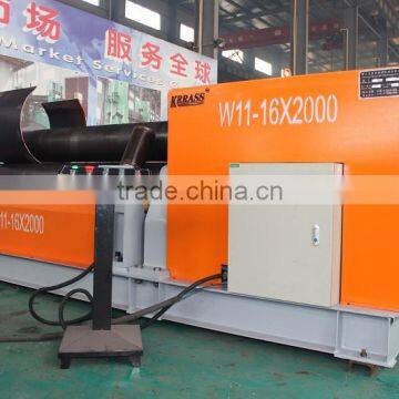 Siemens Motor W11 16*2500mm Sheet Metal Rolling Machine