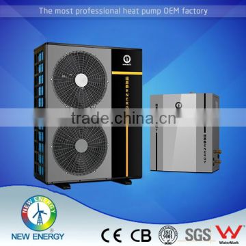 -25 degree work , EVI,heating and cooling ,air to water heat pump China