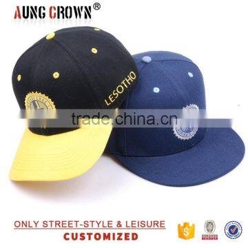 custom cotton baseball hats no minimum made in china