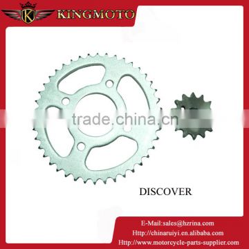 Hot sale 1045 or A3 steel galvanized motorcycle parts 428 C100 chain sprocket