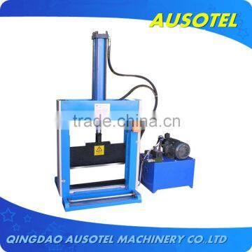 Vertical Single Blade Hydraulic Rubber Bale Cutter
