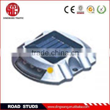 Solar road safety studs